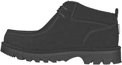 Lugz Mens Fringe Chukka Casual Boots Ankle - Black
