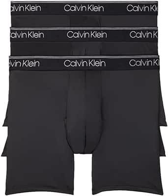 Calvin Klein Men's Micro Stretch 3-Pack Boxer Brief
