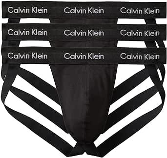 Calvin Klein Men's Cotton Stretch 3-Pack Jock Strap