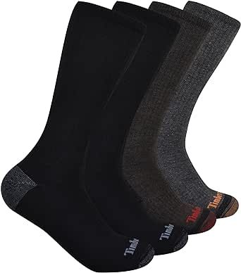 Timberland Men's 4-Pack Comfort Crew Socks