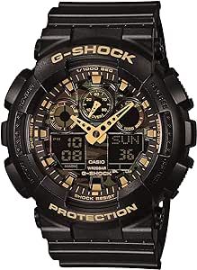 Casio Men's GA-100 XL Series G-Shock Quartz 200M WR Shock Resistant Watch